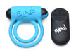 "Bang - Silicone Cockring and Bullet With Remote Control - Blue BNG-AG572-BLU"