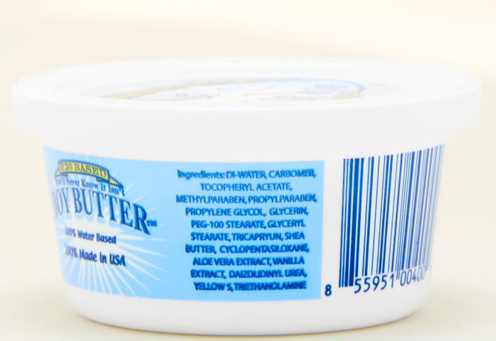 Boy Butter - H2O 4 Oz Tub - Masturbation Cream