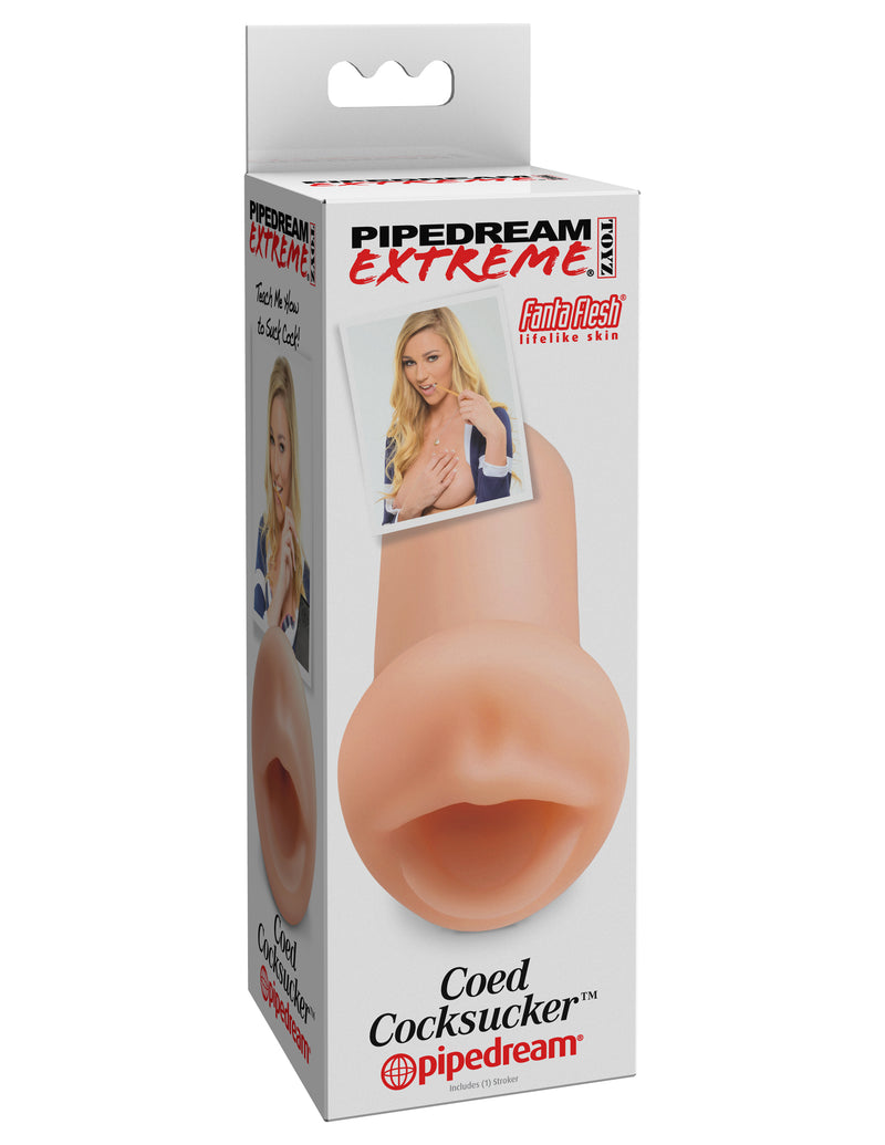 Pipedream PDX Coed Cocksucker - Stroker Masturbator - Realistic Pocket Pussy