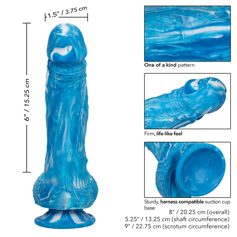 CalExotics Twisted Love Twisted Dong - Blue