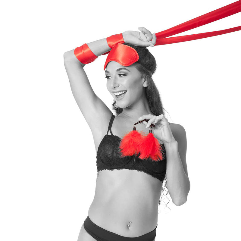 Sportsheets Amor Bondage Begginer Kit - Red