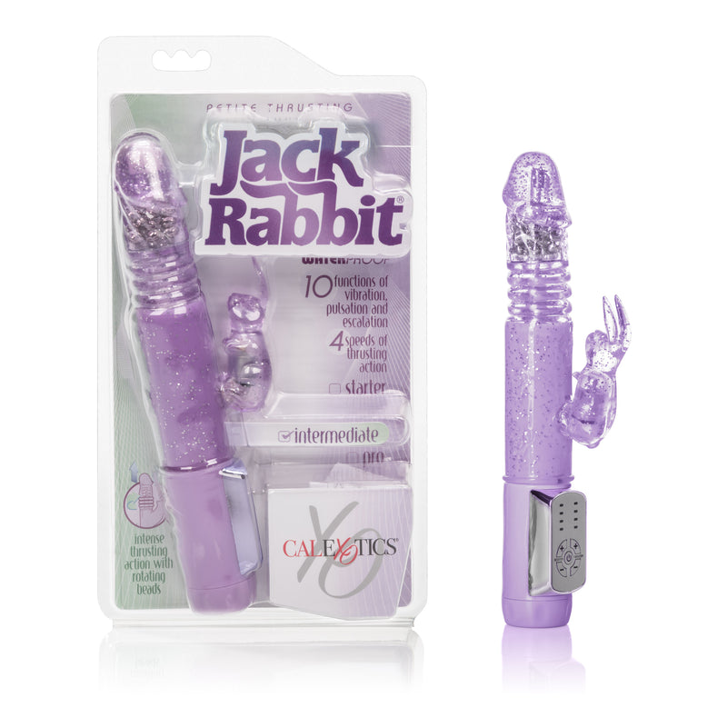 CalExotics Petite Thrusting Jack Rabbit - Purple