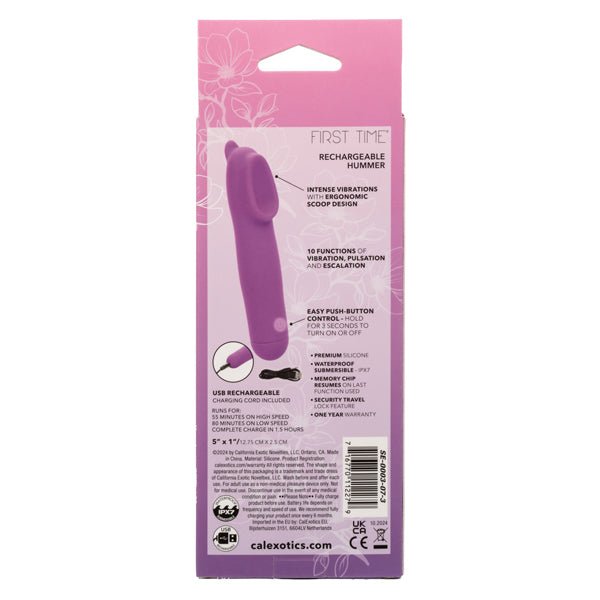 CalExotics First Time Rechargeable Hummer - Purple