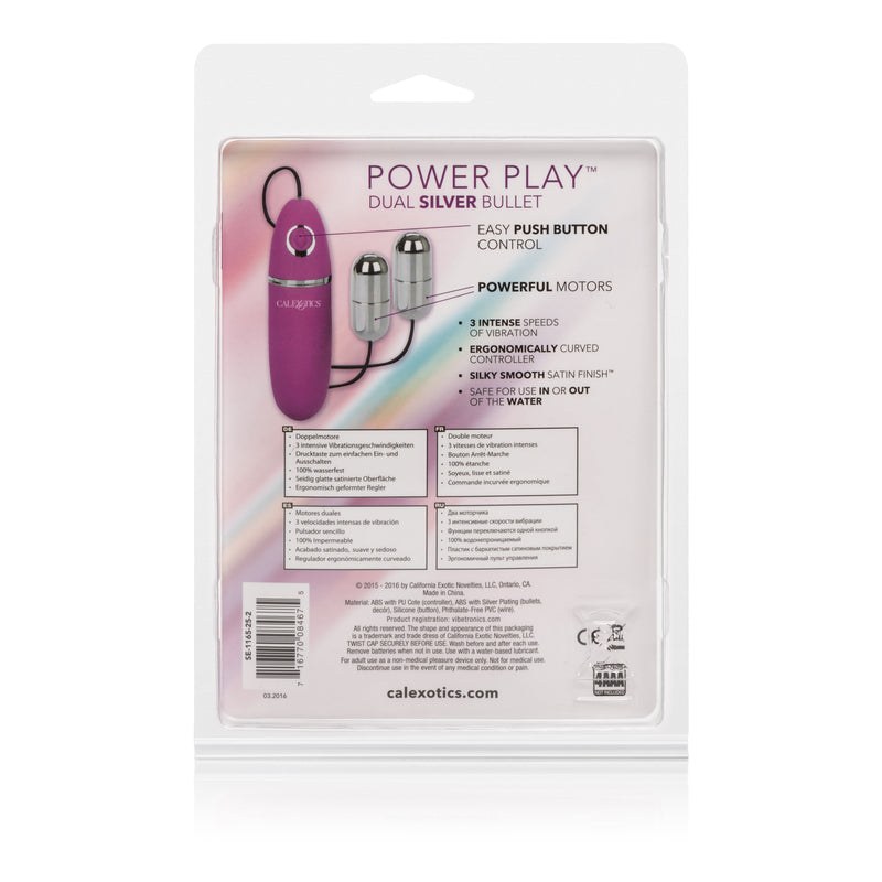 CalExotics Power Play Dual Silver Bullet