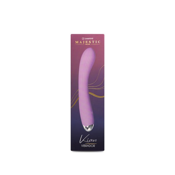 Camtoyz Majestic Vibrator Kian - Purple