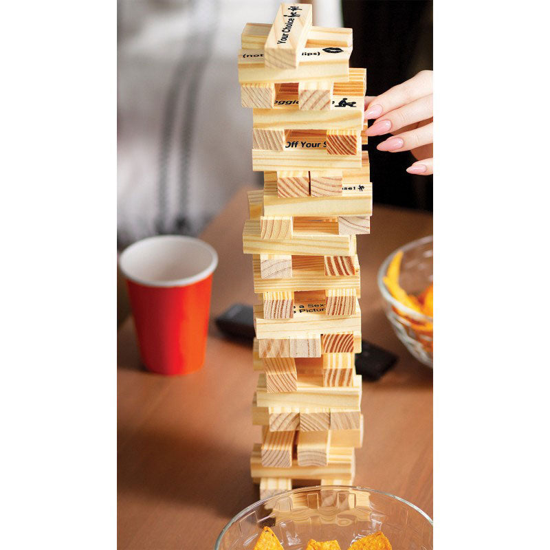 Hott Products Tower Tease - Naughty Sexy Stacking Game