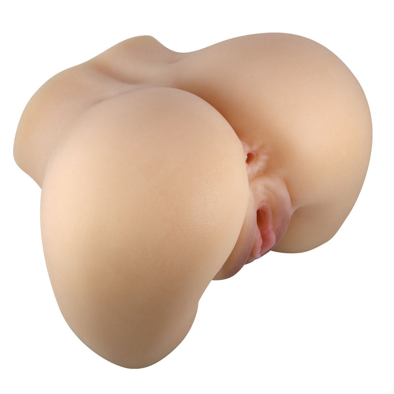 Pretty Love Mila Realistic Vagina and Ass Vibrator - Light - Stroker Masturbator - Realistic Body Part Stroker