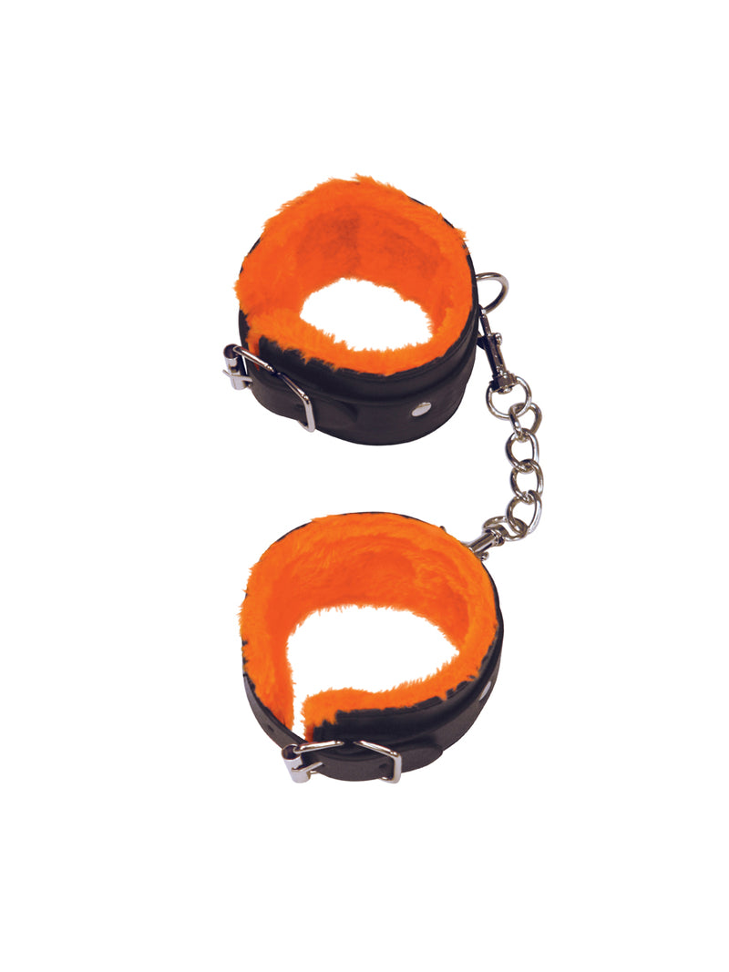 Icon Brands The 9's Orange Is the New Black Love Cuffs Wrist - Black