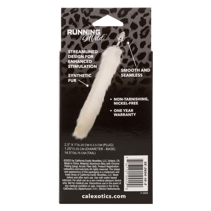 CalExotics Running Wild Tail - White