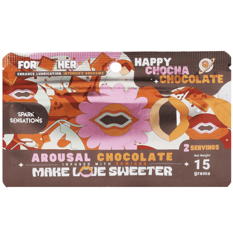 Doc Johnson Happy Chocha (Hers) Chocolate - 12 Pack Display