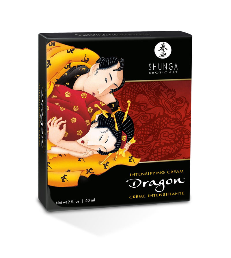 Shunga Intensifying Cream - Dragon - 2 Fl. Oz. / 60 ml