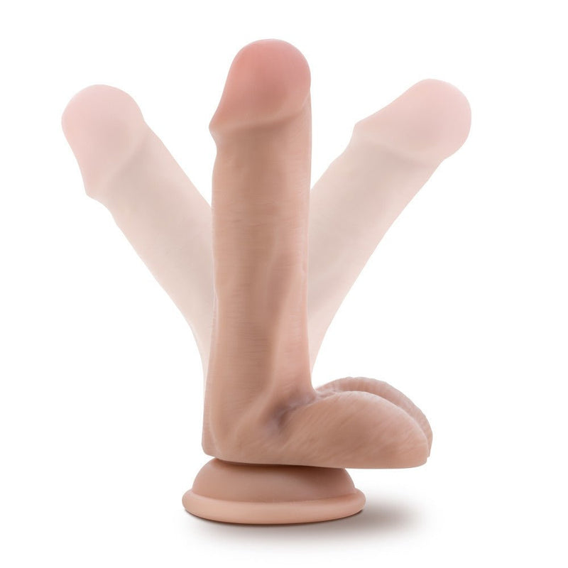 Coverboy Ranger Rob Realistic Vanilla 6.5-Inch Long Dildo With Balls & Suction Cup Base