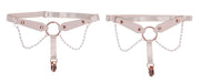 "Peaches 'N Creame Pearl Garters - Peach SS10213"