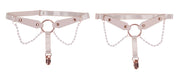 "Peaches 'N Creame Pearl Garters - Peach SS10213"
