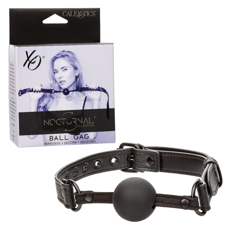CalExotics Nocturnal Collection Ball Gag - Black