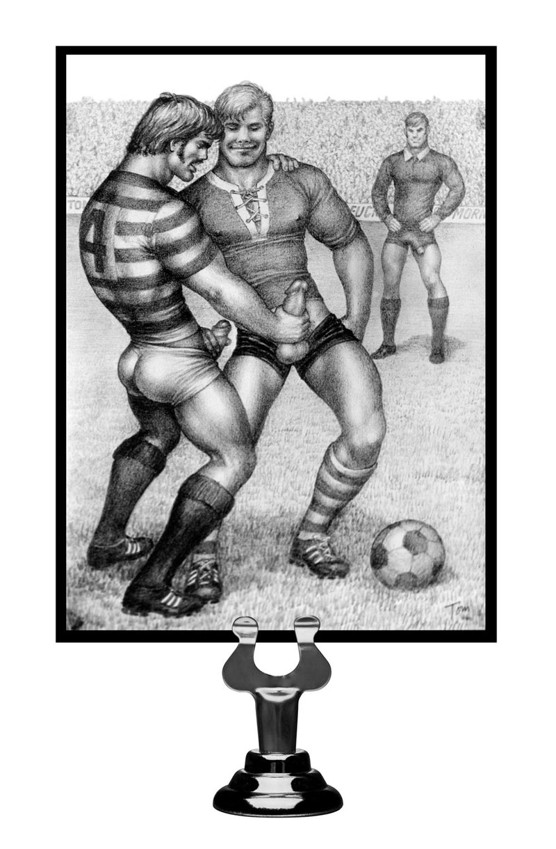 XR Brands Tom of Finland Silicone Cock Ring With 3 Weighted Balls