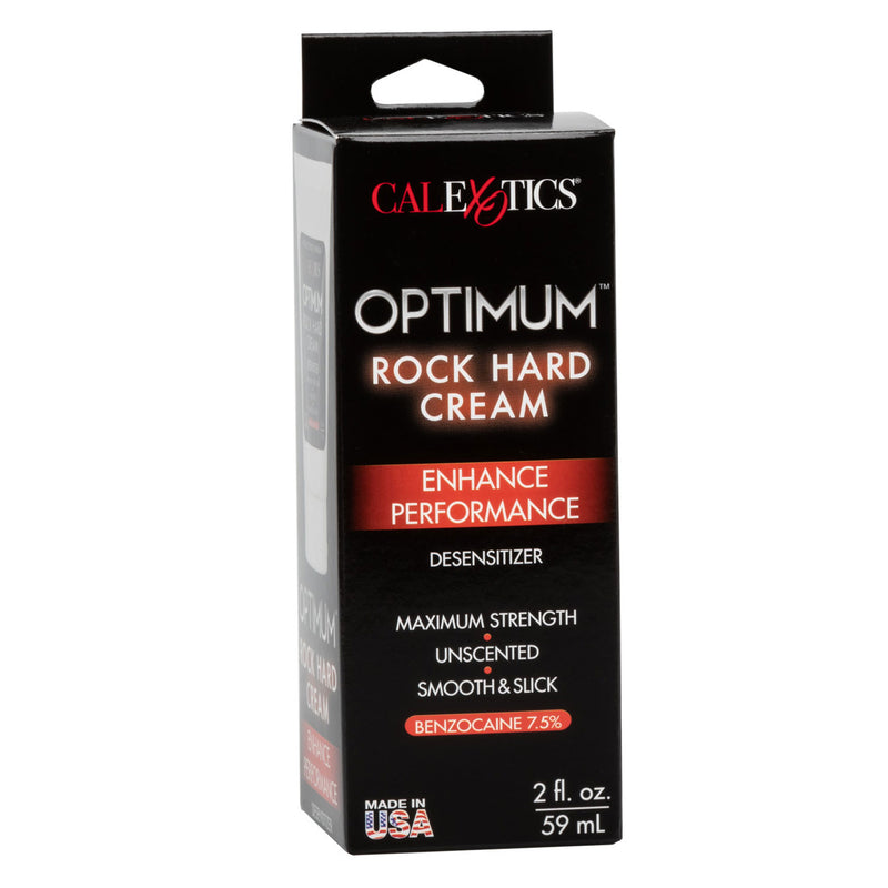 CalExotics Optimum Rock Hard Cream - 2 Fl. Oz. - Boxed