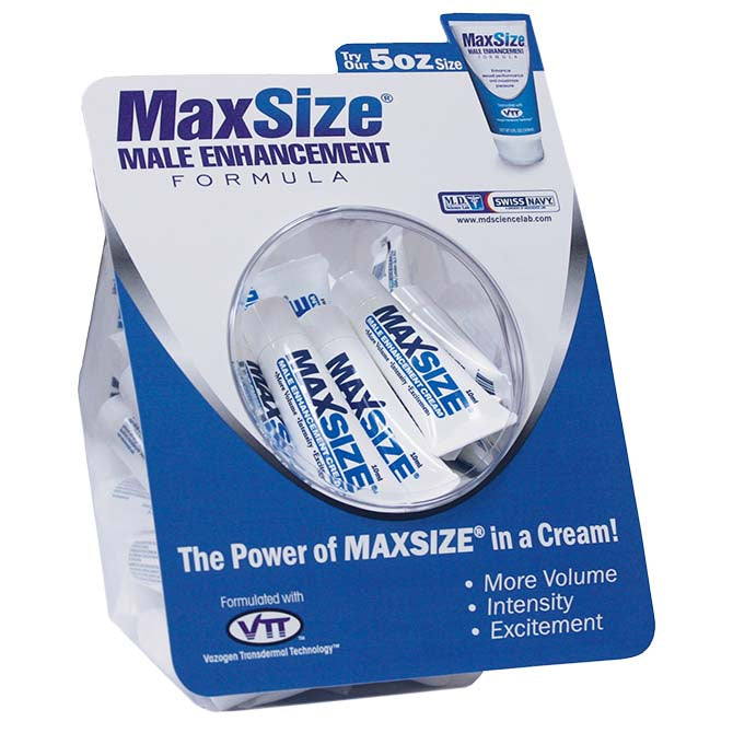 M.D. Science Lab Max Size Gel - 50 Count Fishbowl - 10ml Packets