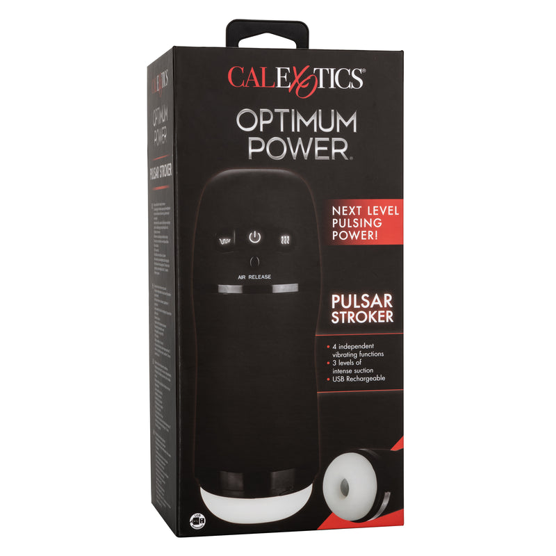 CalExotics Optimum Power Pulsar Stroker - Automatic Stroker Masturbator - Canister Masturbation Cup