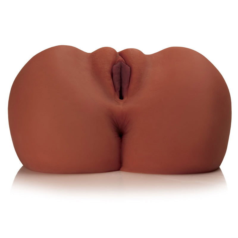 Pipedream PDX Plus EZ Bang Torso - Brown - Stroker Masturbator - Realistic Body Part Stroker