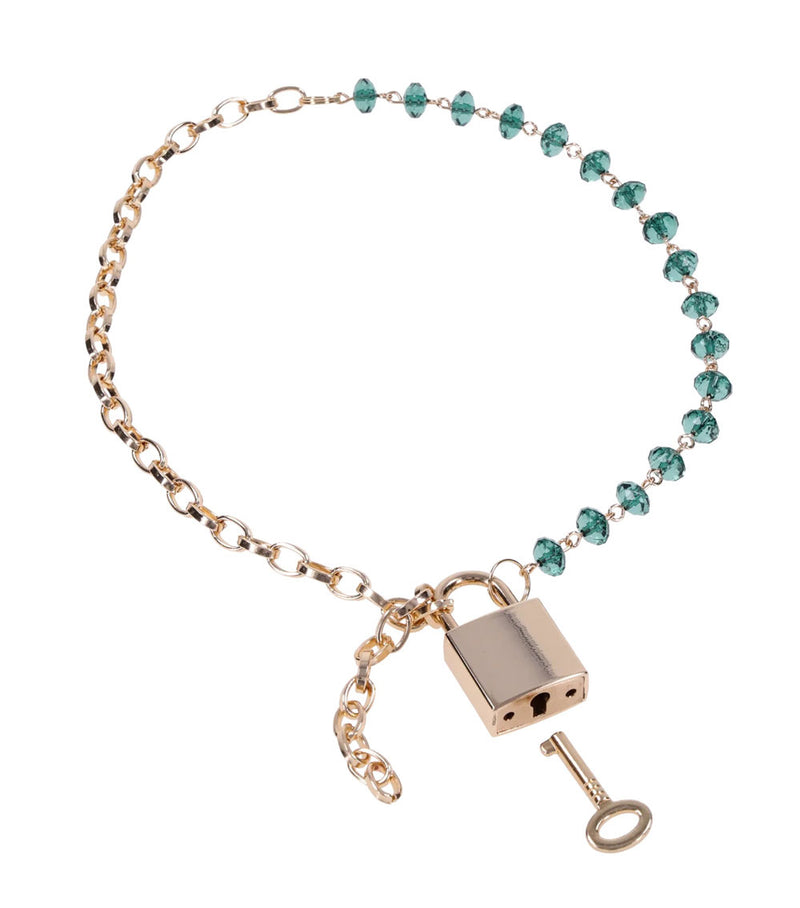 Sportsheets Indica Crystal Day Collar - Green