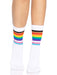 "Pride Crew Socks - One Size - Rainbow LA-3014RNBOS"