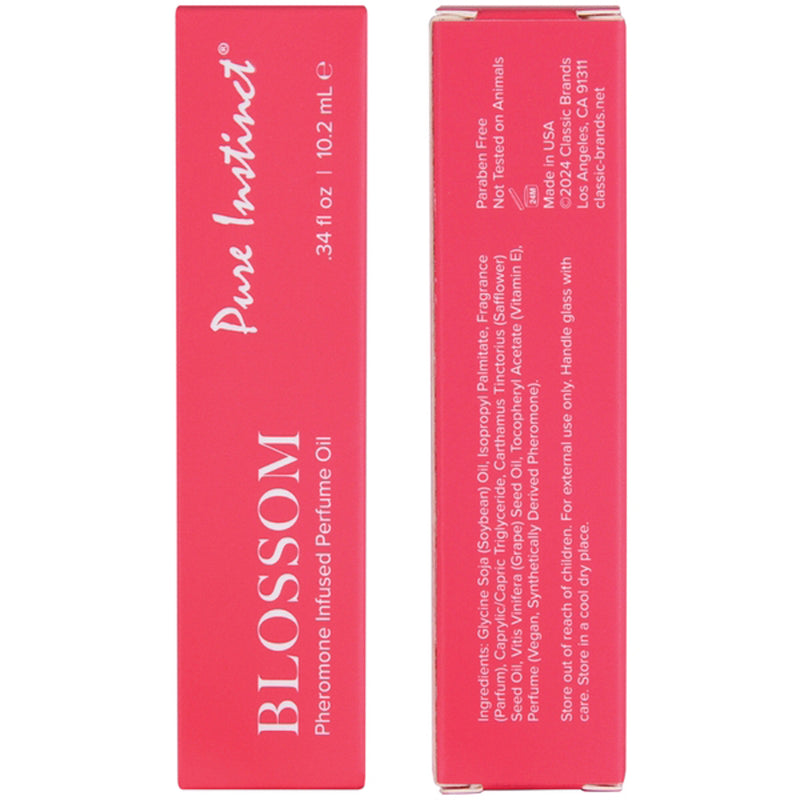 Classic Brands Pure Instinct Pheromone Fragrance Oil Blossom Roll on 10.2 ml 0.34 ml