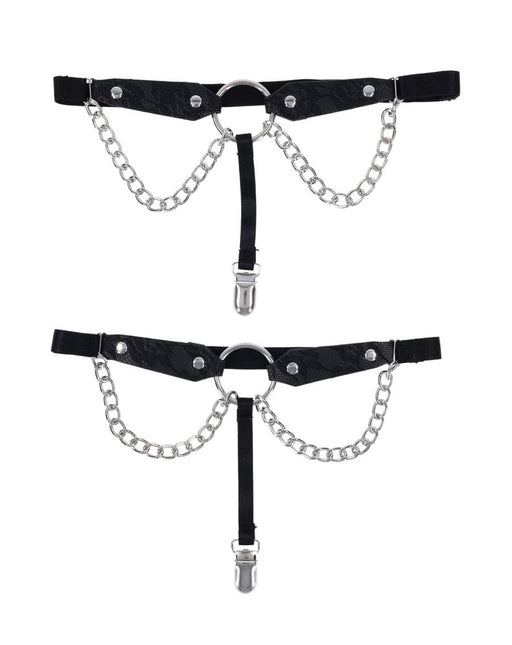 "Chain Lace Garters SS10110"