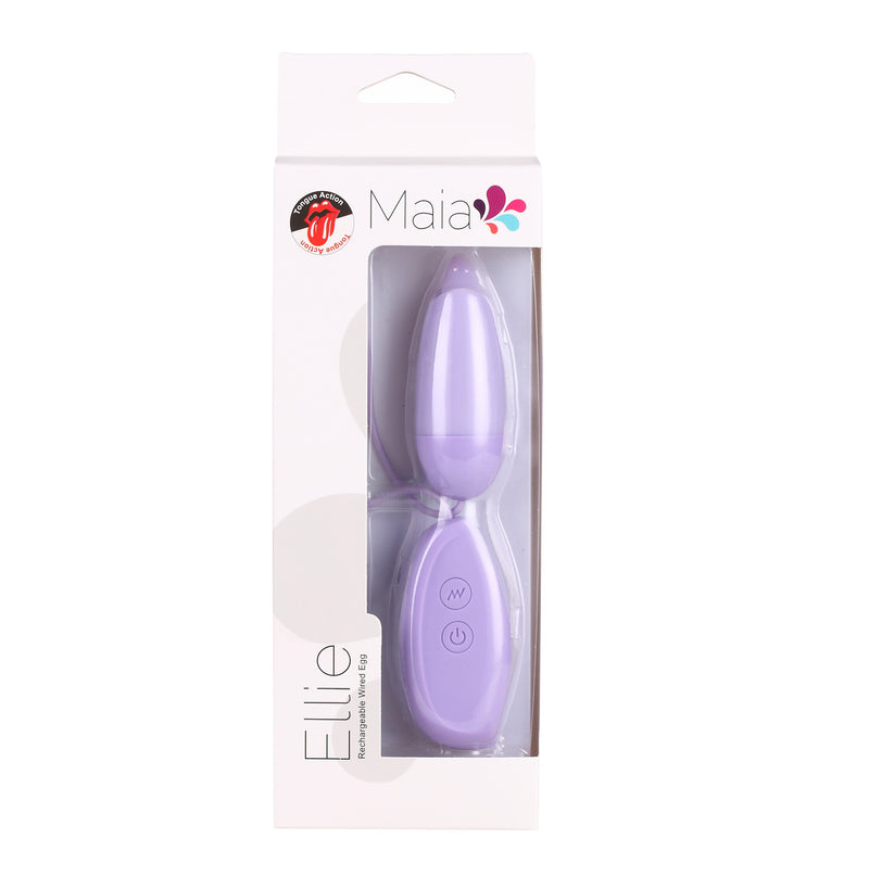 Maia Toys Ellie Wired Bullet Vibrator - Purple