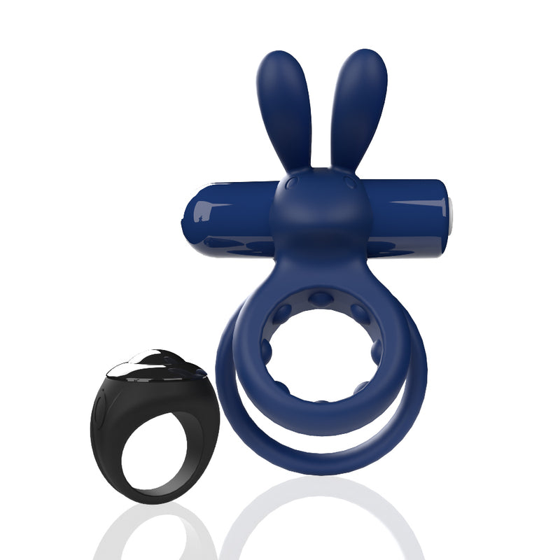 Screaming O Screaming O Remote Controlled Ohare Vibrating Ring - Blue