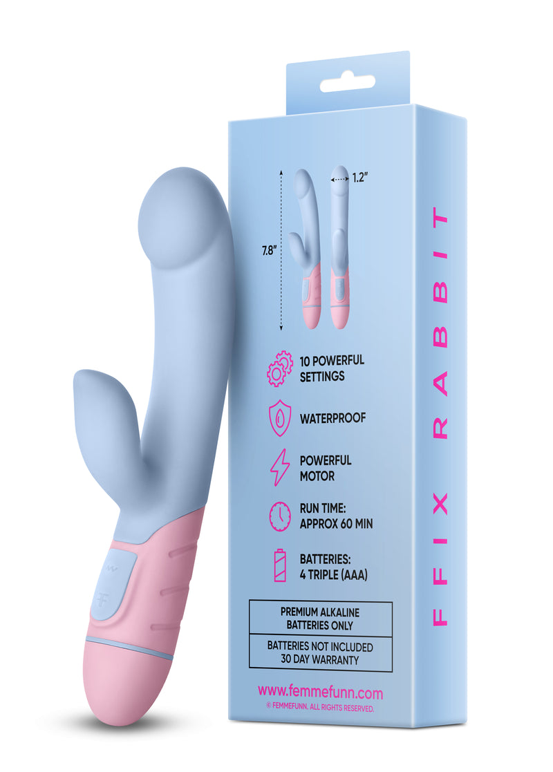 Femme Funn Ffix Rabbit - Light Blue
