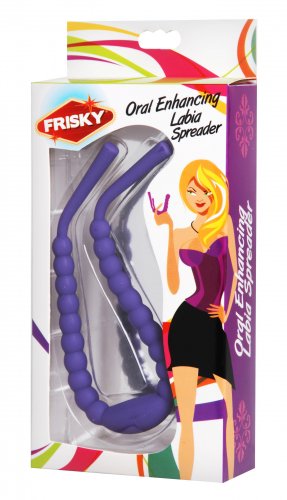 XR Brands Oral Enhancing Hands Free Labia Spreader
