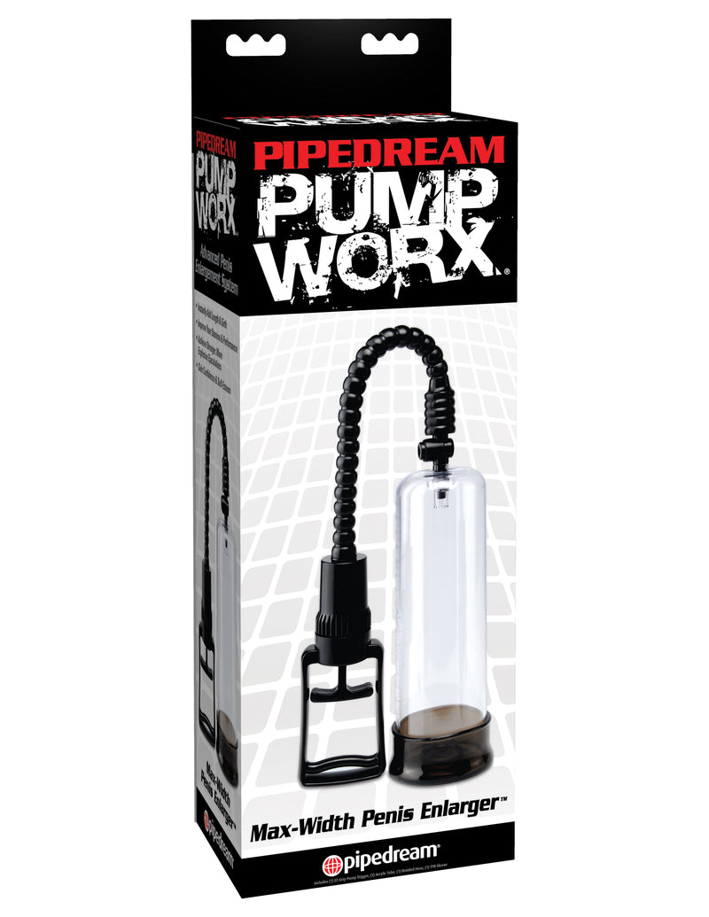Pipedream Pump Worx Max-Width Penis Enlarger - Black