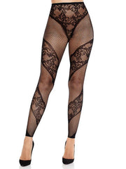 "Azura Footless Tights O/s - Black LA-9238BLKOS"