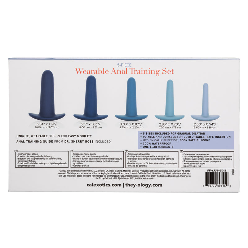 CalExotics They-Ology 5-Piece Wearable Anal Training Set