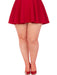 "Industrial Net Pantyhose 1x 2x Red LA-9003XRED"