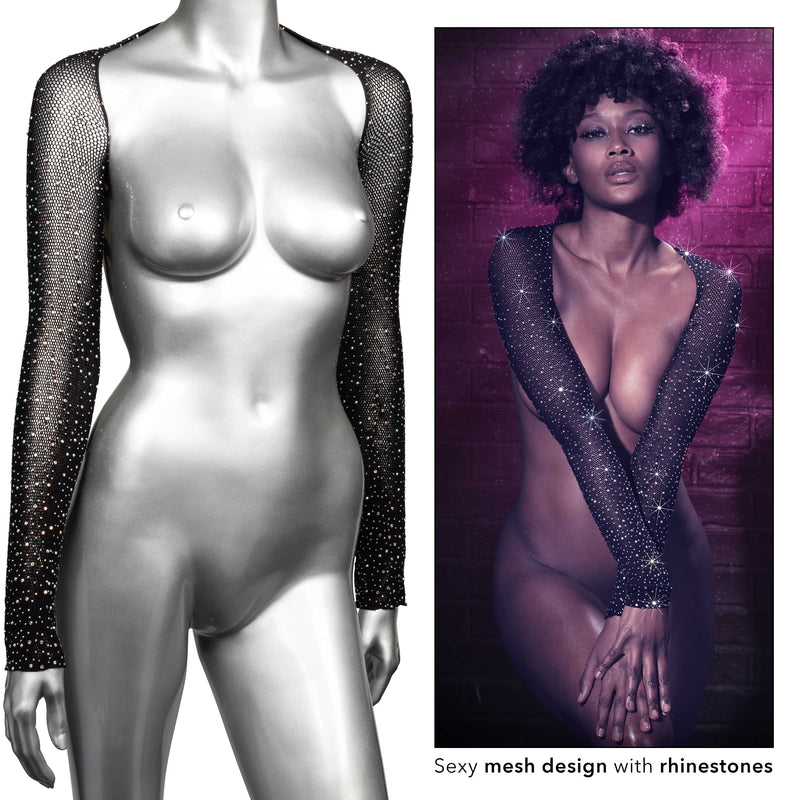 CalExotics Radiance Shoulder Shrug - Black