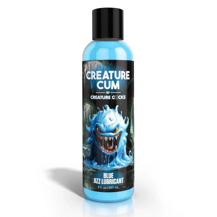 XR Brands Creature Cum Blue Water-Based Lubricant 8oz