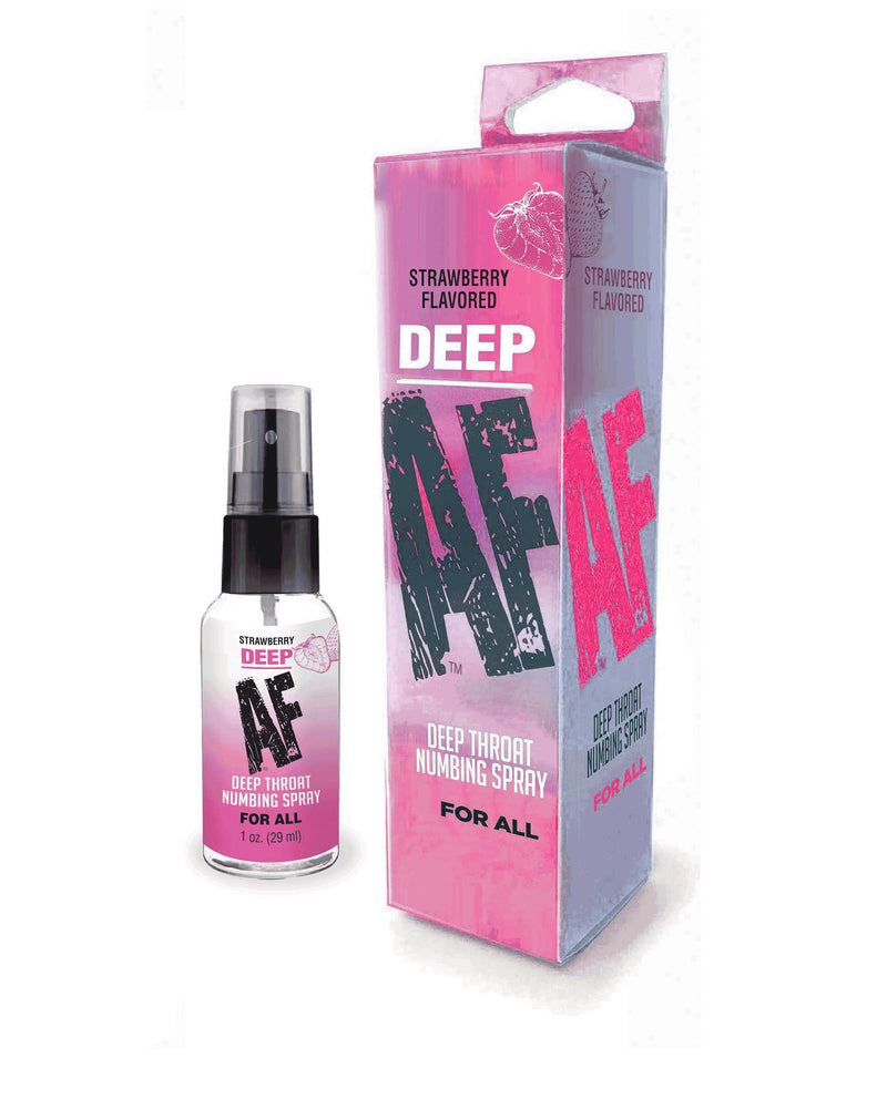 Little Genie Deep Af Numbing Throat Spray 1 Oz - Strawberry