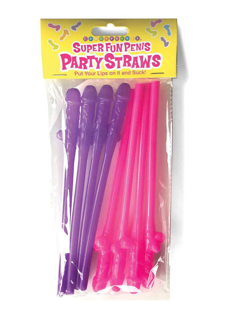 Little Genie Super Fun Penis Party Straws