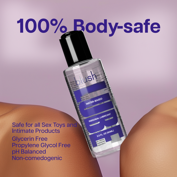 Water-Based Personal Lubricant By Blush® | 100% Body-Safe