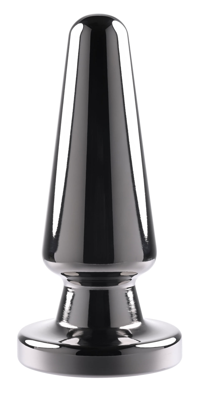 Evolved Novelties Advanced Metal Plug - Black Chrome
