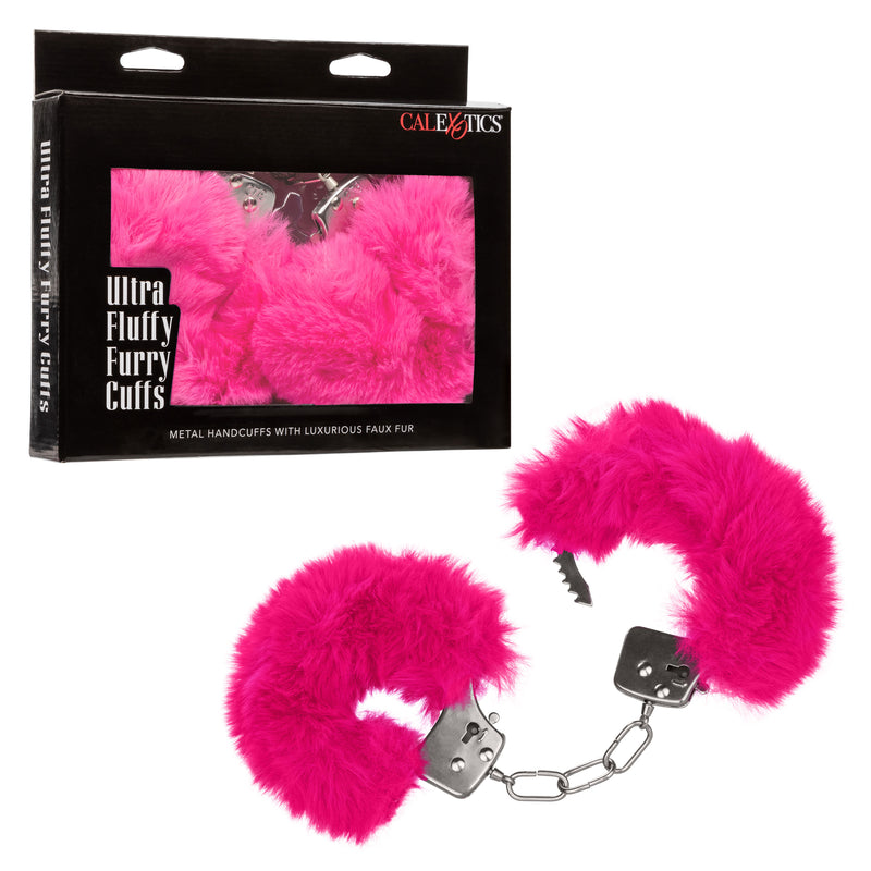 CalExotics Ultra Fluffy Furry Cuffs - Pink