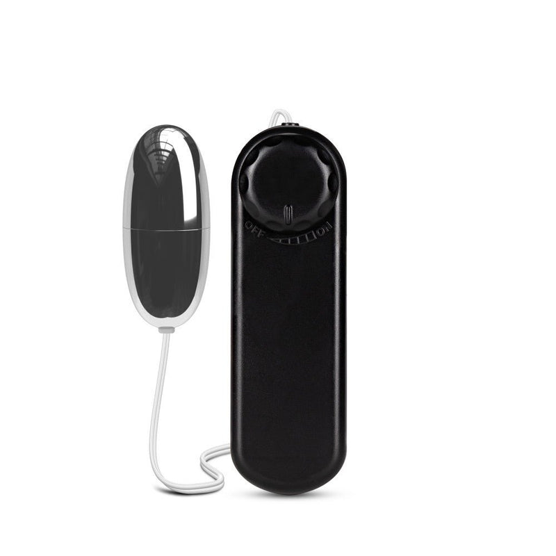 B Yours Silver Power Bullet Black 2-Inch Vibrating Bullet