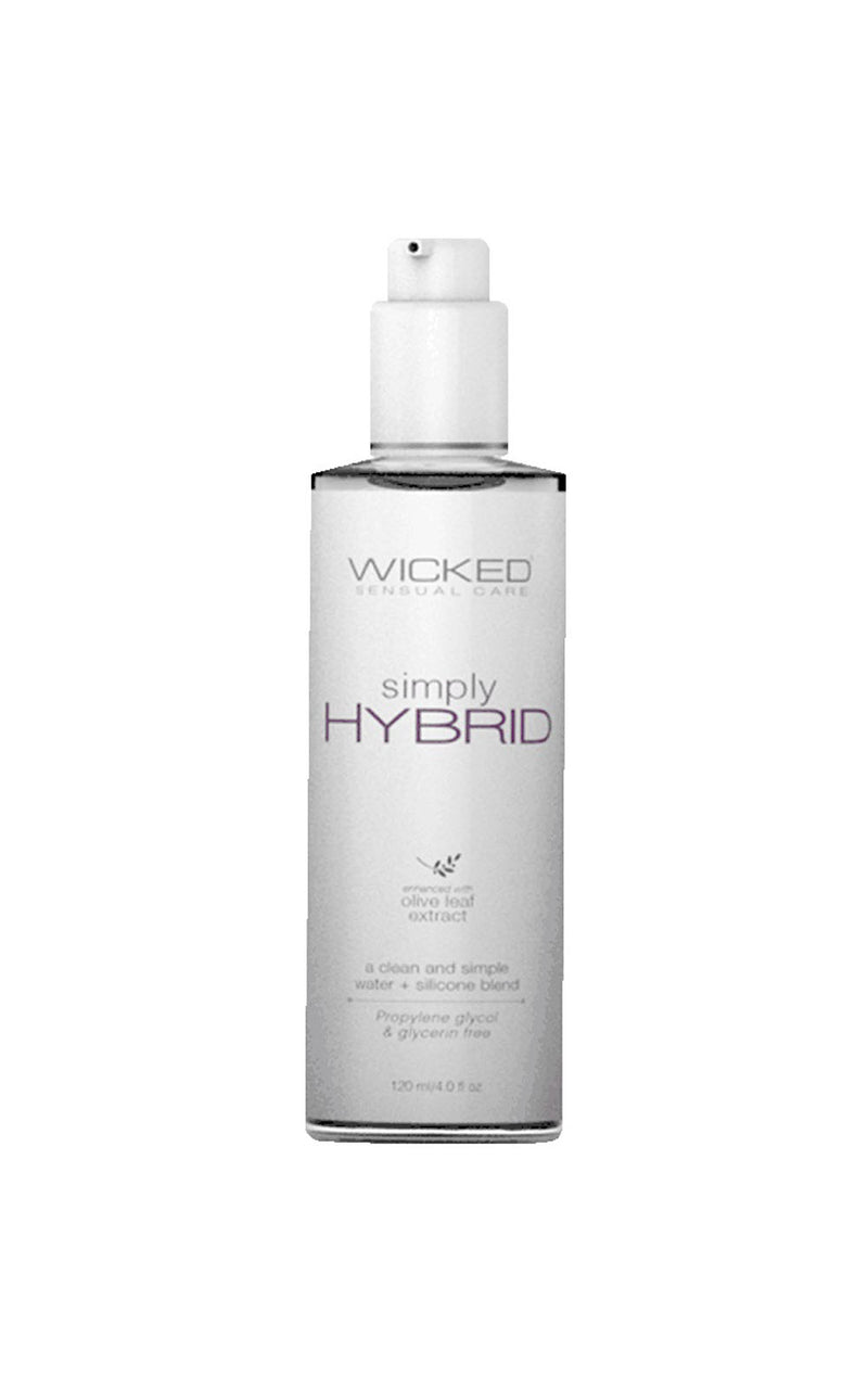 Wicked Sensual Care Simply Hybrid Fragrance Free Lubricant - 4 Fl. Oz.