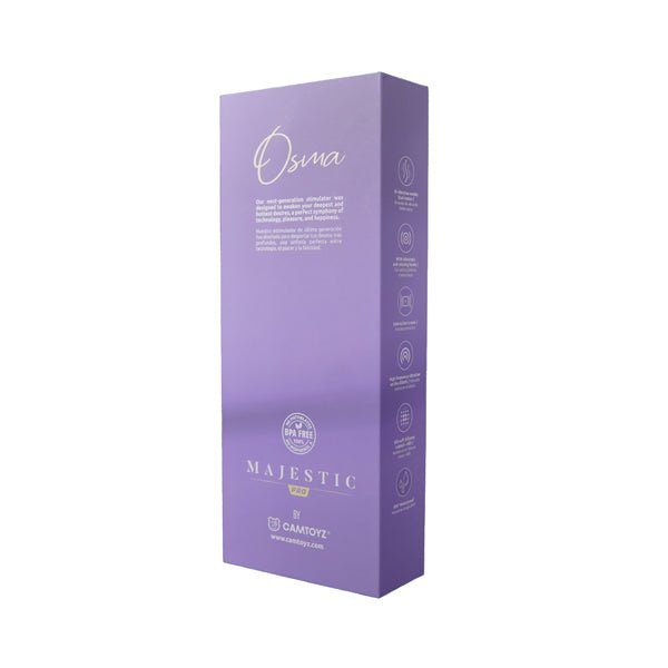 Camtoyz Vibrator Osma Majestic Pro - Purple