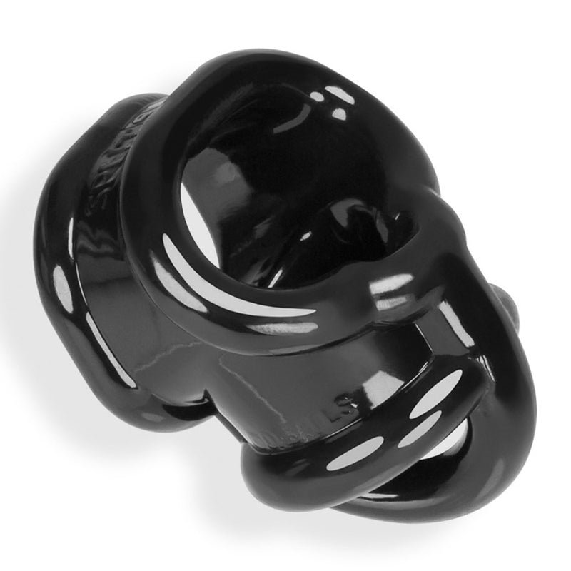 Oxballs Oxballs Ballsling Cocksling W / Splittler - Black