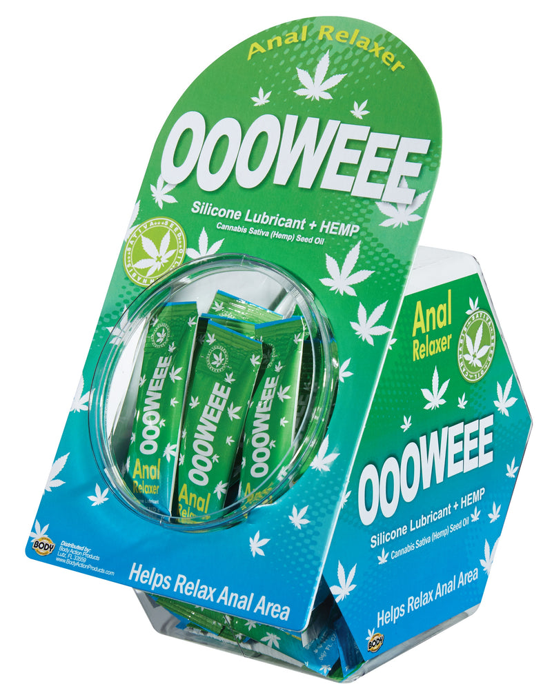 Body Action Ooowee - Fish Bowl Display - 50 Count 0.67 Fl 2ml