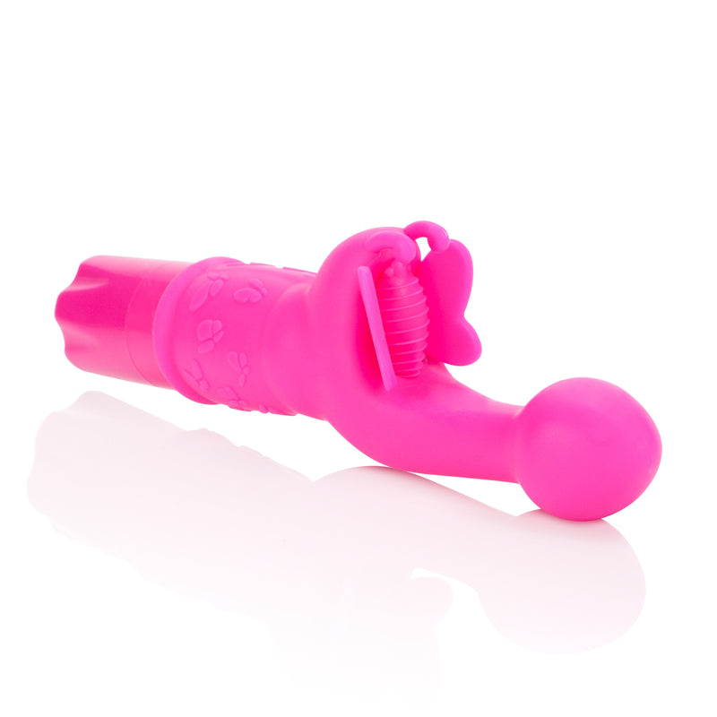 CalExotics Silicone Butterfly Kiss - Pink