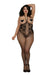 "Open Cup Bodystocking - Queen Size - Black DG-0268XBLKQ"